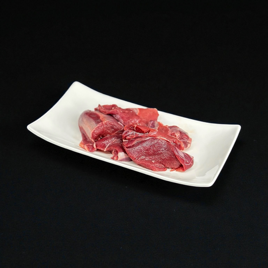 Straussen-Fleisch für Hunde und Katzen B.A.R.F. - dunkles Premium-Muskelfleisch 500g - Vitacanin Schweiz