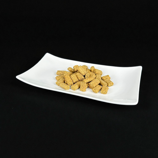 Hundeleckerli Veggies – getrocknete Gemüsestifte aus Kartoffel, Süsskartoffel & Kürbis