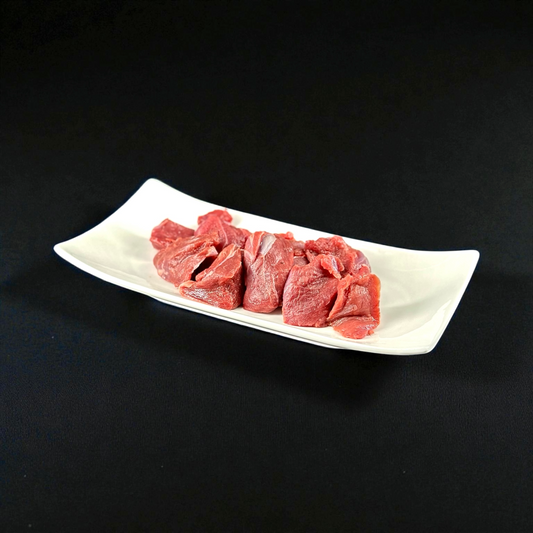 BARF mageres Lammfleisch in Stücken – Premium BARF-Muskelfleisch für Hunde & Katzen, zart & fein aromatisch - von Vitacanin